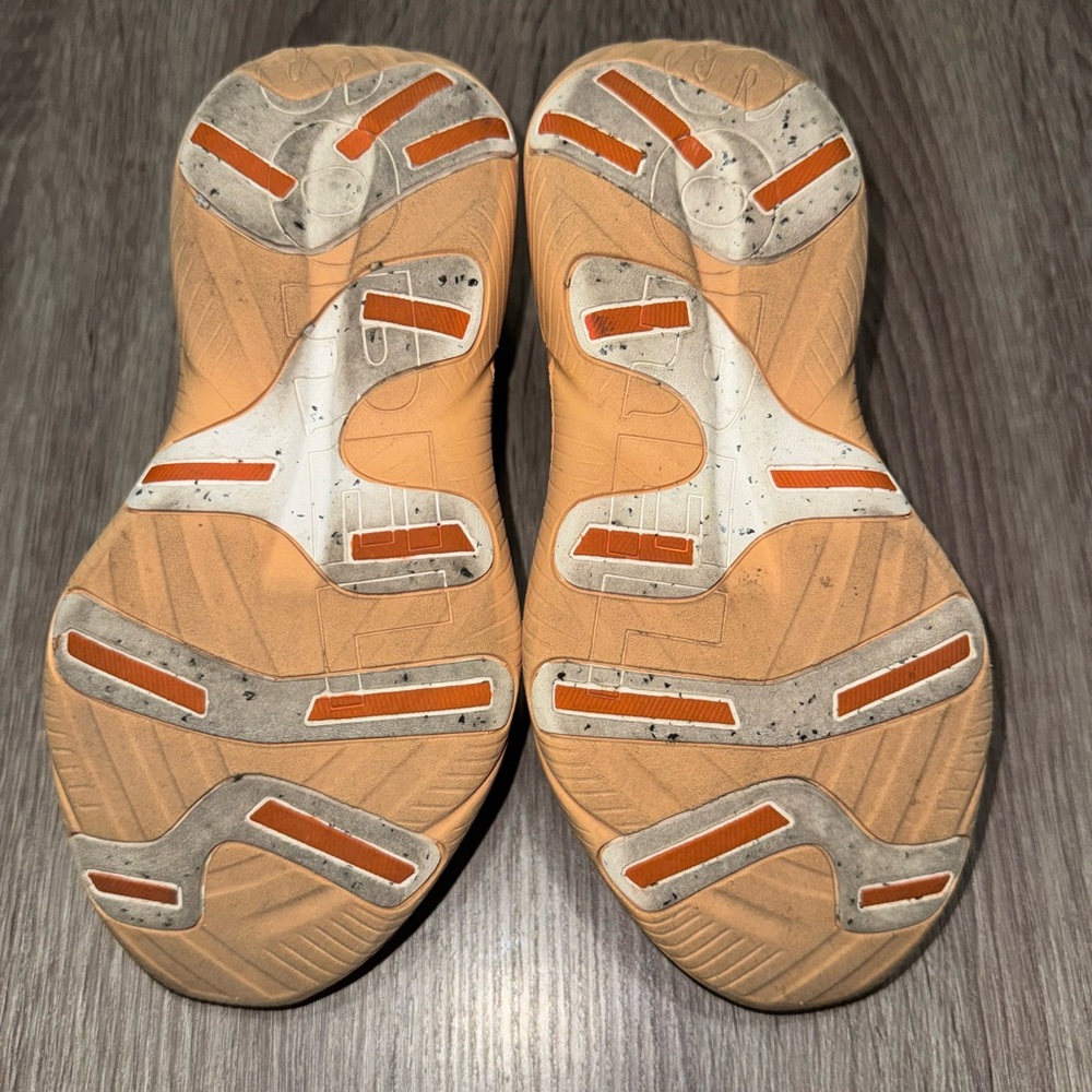 Sorel + Prana Women’s Orange and Cream Slip on Sneakers W6 EU 37 - Picture 6 of 8